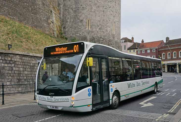 White Bus Optare Versa 64